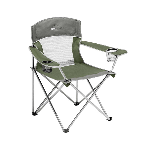 Alpine Mountain Gear Mega Mesh Chair/Rustic Green