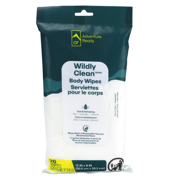 Adventure Ready Brands Adventure Ready Wildly Clean Body Wipes