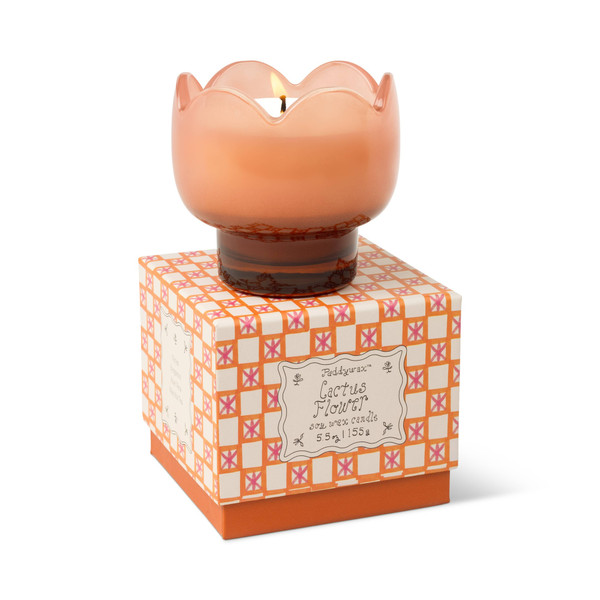 Paddywax Tulip 5.5 OZ Candle Cactus Flower