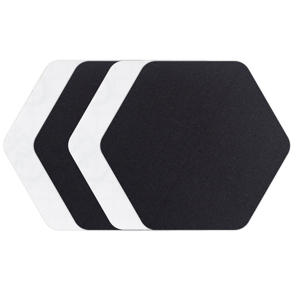 Gear Aid Tenacious Tape Patches Hex - Blk/Clr