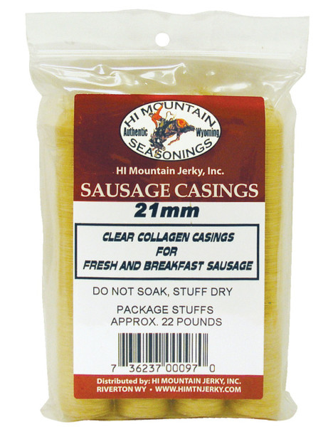 Hi Mountain Seasonings 21 Mm Collagen Breakfast Sausage Casings