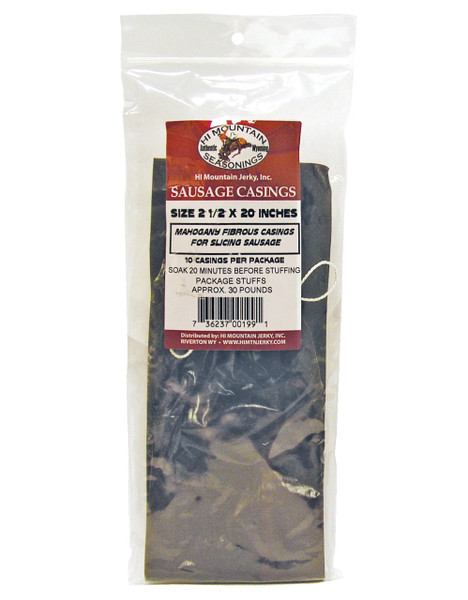 Hi Mountain Seasonings Mahogany Casings - 10 Pk