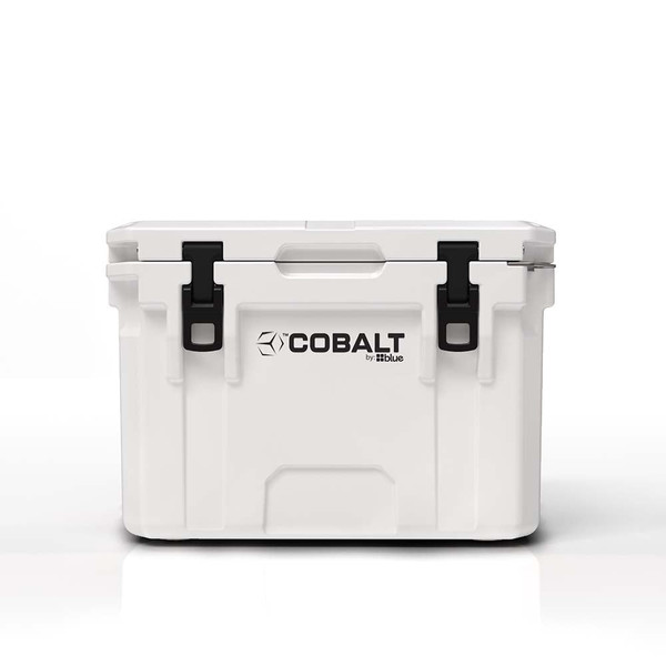 Caddis Sports White 25Q Cobalt Cooler - White