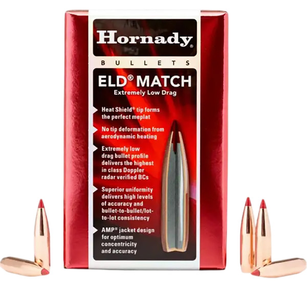25 Cal .257 134 Gr Eld Match 2561-090255225617