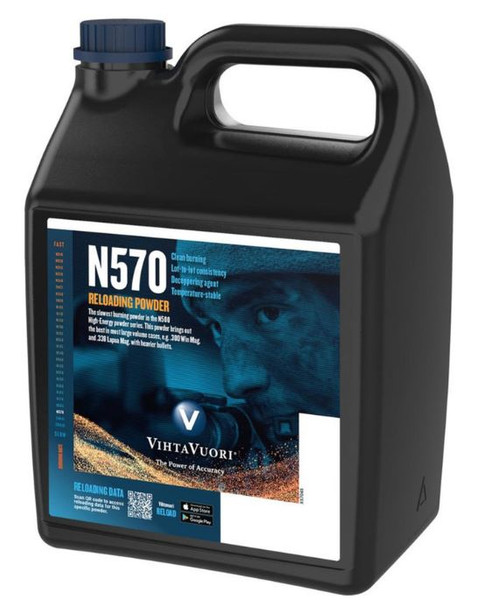 Vihtavuori N570 Powder 8 lb Canister T57080-6420615700340