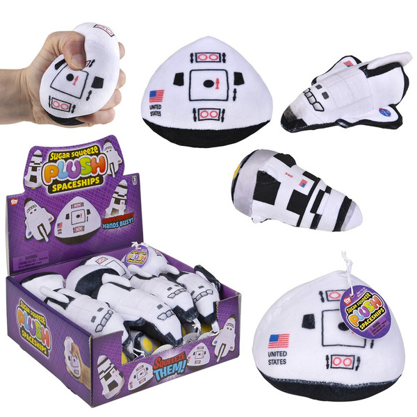 Toy Network 2.75" Sugar Squeeze Plush Space Assortme