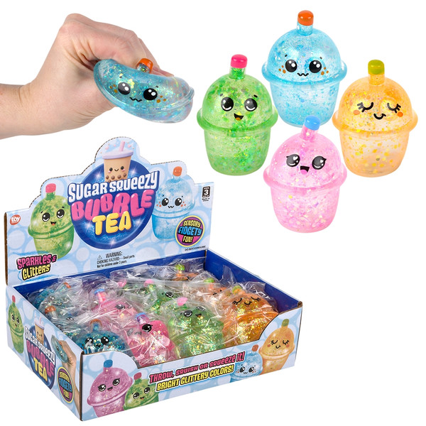 Toy Network 3" Sugar Bubble Tea