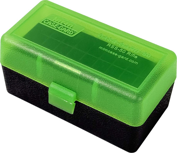 MTM Molded Products Co. Ammo Box 50 Round Flip-Top 22-250 6mm