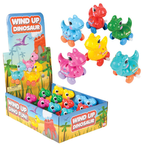 Toy Network 3.25" Wind-Up Dinosaur Toy