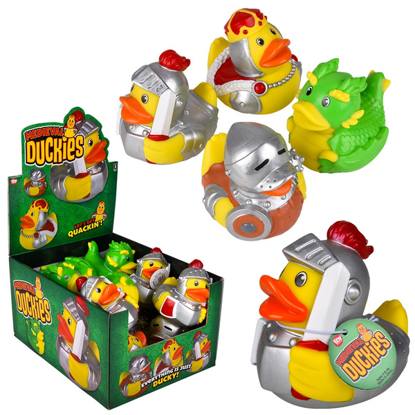 Toy Network 3.5" Medieval Duckies 12ct