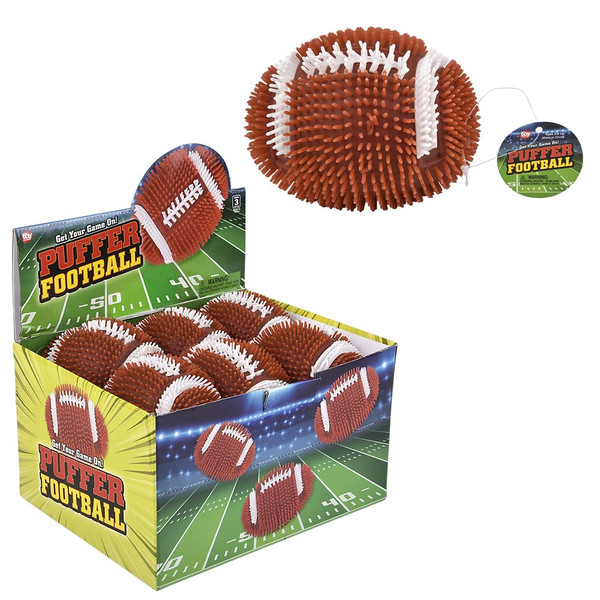 Toy Network Ts - 5" Puffer Football 12/display
