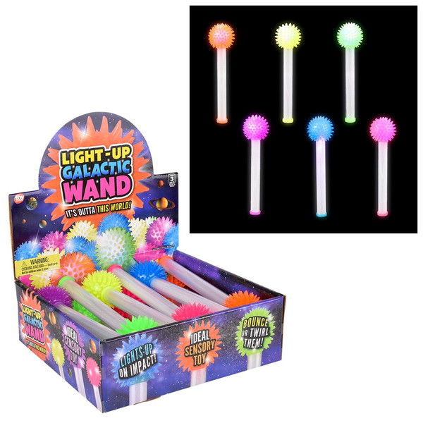 Toy Network Ts - Light-up Galactic Wand 9" (12pcs/di