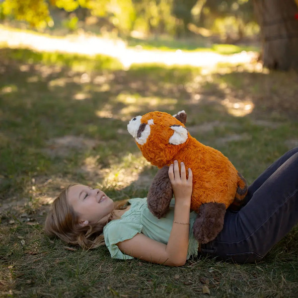 Beverly Hills Teddy Bear Company Chubbees Red Panda 22" Ln