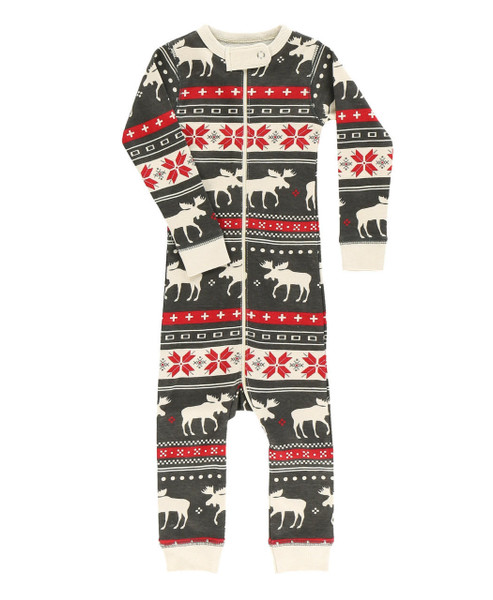 Cabin Fair Isle Unionsuit 18M-210000406006