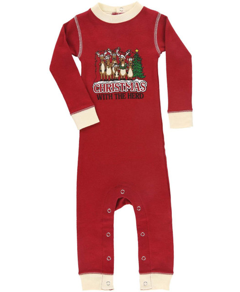 Christmas With Herd Unionsuit 12-210000406004