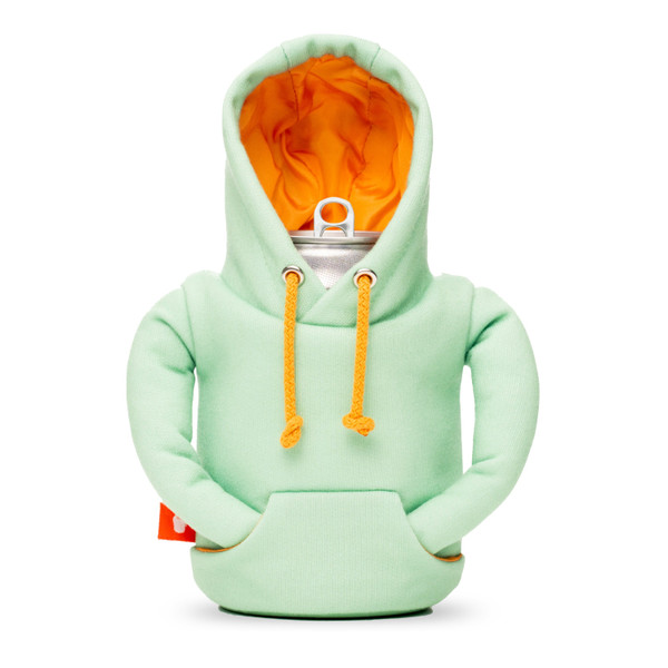 Puffin Coolers The Hoodie-Seafoam/Apricot