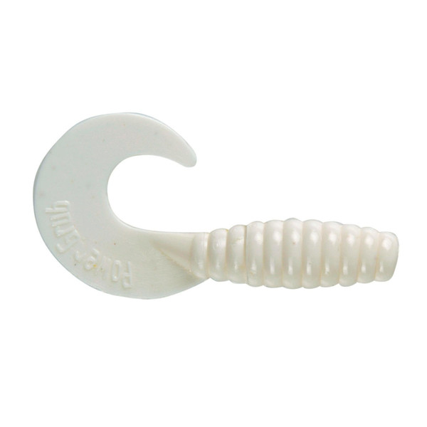 Berkley PBHPG3-WH 3 in White PowerBait® Power Grub