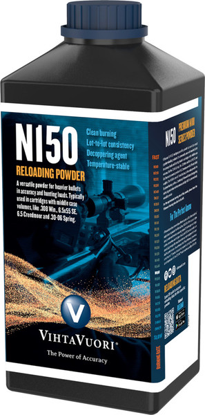 Vihtavuori N150 Powder 1 lb Canister T11050-6420615700937
