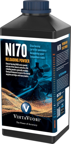 Vihtavuori N170 Powder 1 lb Canister T11070-6420615700968