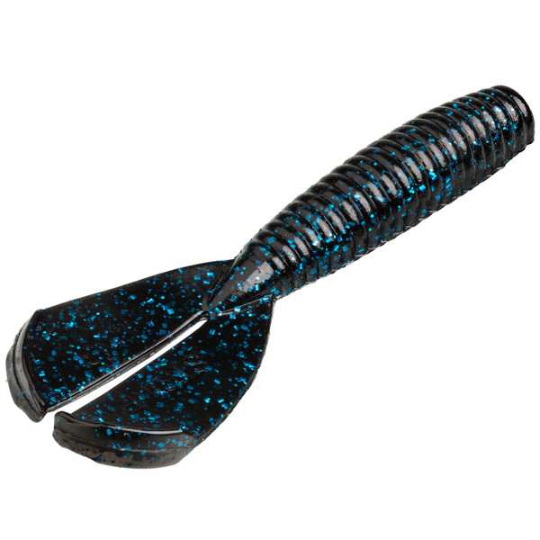 Strike King Rage Magnum Menace Grub 4" Black Blue