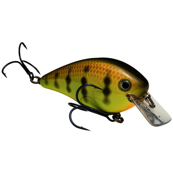 Strike King Square Bill 2.5 Chartreuse Perch