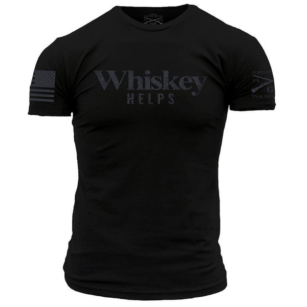 Grunt Style Whiskey Helps - Black