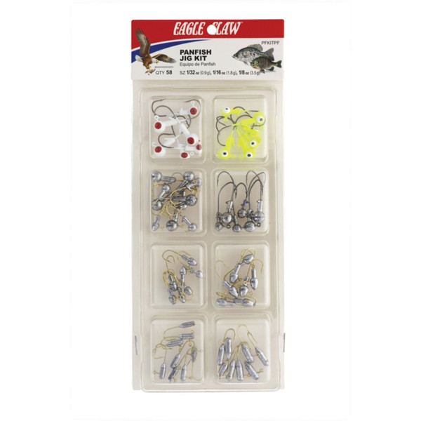 Eagle Claw Jig Head Kit Panfish