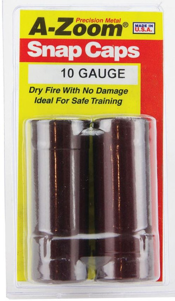 A-Zoom 10 Ga Snap Caps 2 Pack 12210-666692122101
