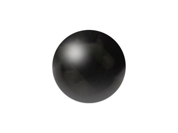 Macks Flourescent Bead 6mm Blk