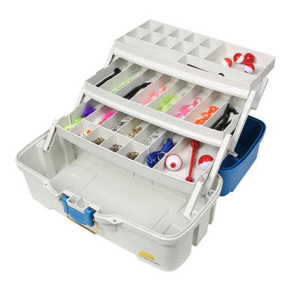 Plano 620310 Let's Fish Three-Tray Tackle Box