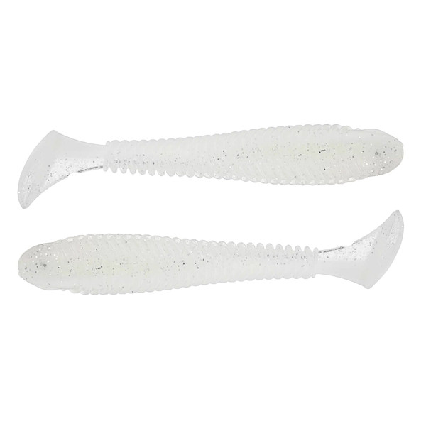 Googan Baits Saucy Swimmer 4.8" - White Pearl
