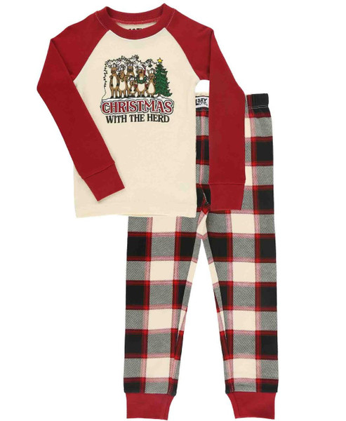 Christmas With Herd Pj Set 2T-210000405930