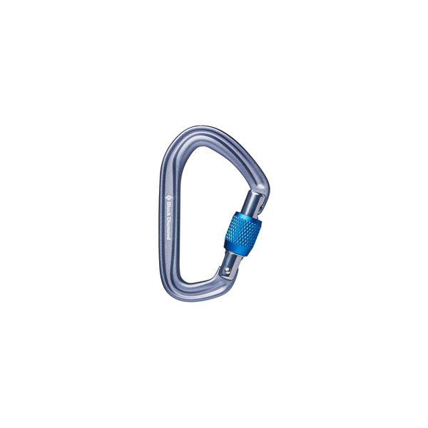Black Diamond Hot Forge Screwgate Carabiner, Light Bl