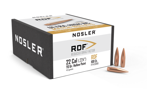 Nosler RDF-22 70g HPBT (100ct)