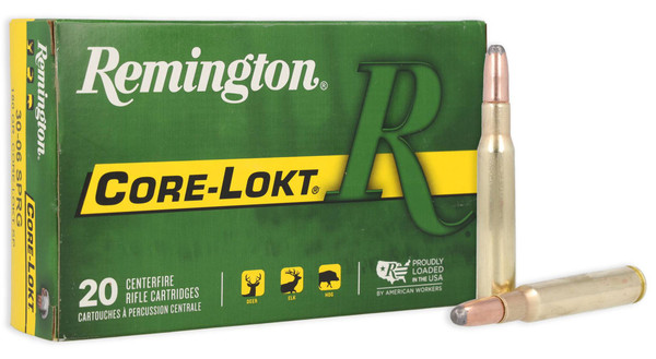 Remington R30067 30-06 Sprg 220gr Core-lokt