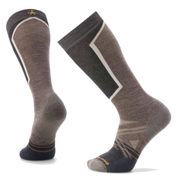 Smartwool Ski Full Cushion Over The Calf Socks Taupe