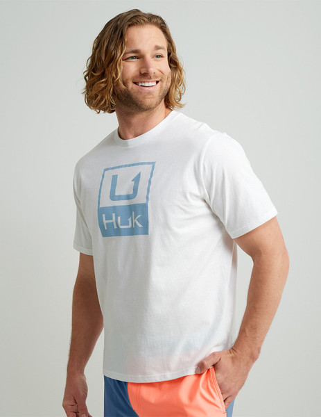 Huk Stacked Logo Tee - H1000427 210000367102