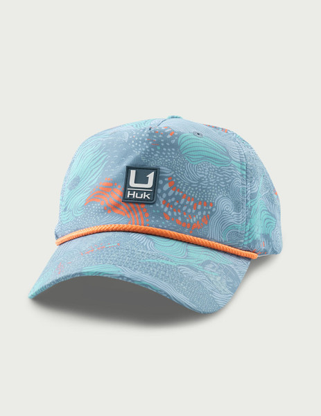 Huk 1 Silver Blue Printed Performance Rop