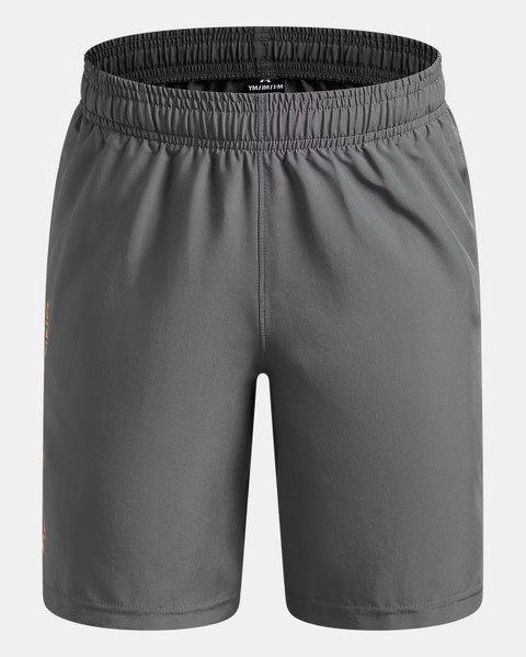 Under Armour UA Tech Woven Wordmark Boys' Shorts Green YXL