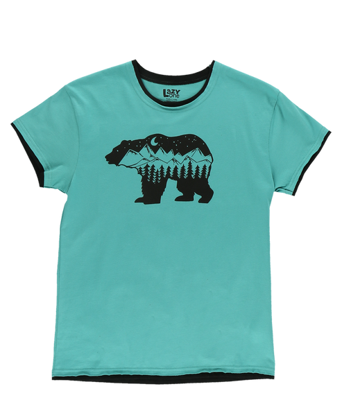 Bear Scene Pj Tee S-210000359412