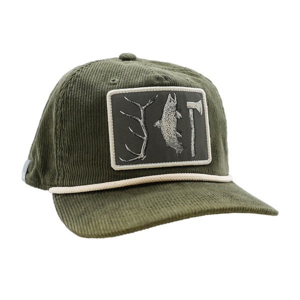 Rep Your Water Hunt Fish Camp Artist Corduroy Edition Hat
