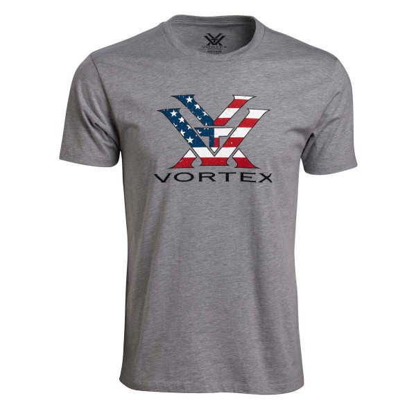 Vortex Men's Stars & Stripes Short Sleeve T-Shirt XL 843829108805