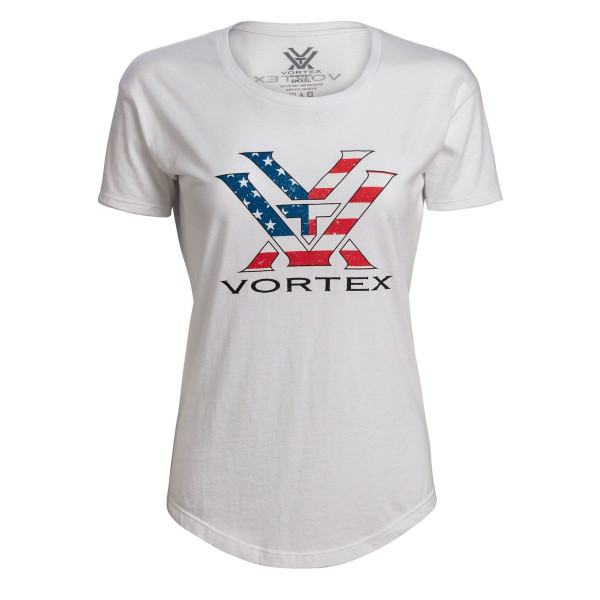 Vortex Women's Stars and Stripes Tee XL