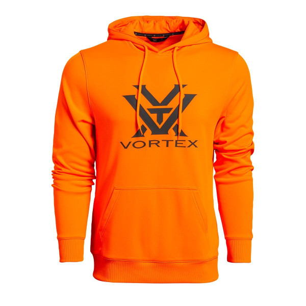 Vortex Core Logo Performance Hoodie Blaze Orange 2XL