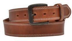 Triple D Western Belt TnRsst1 1/2HrnsDblStch D1137 Size 34