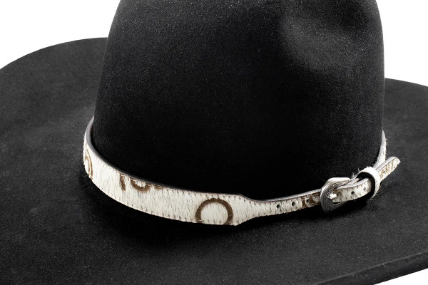 Triple D Hat Band 3/4"CalfHairBrandsWH D740003405