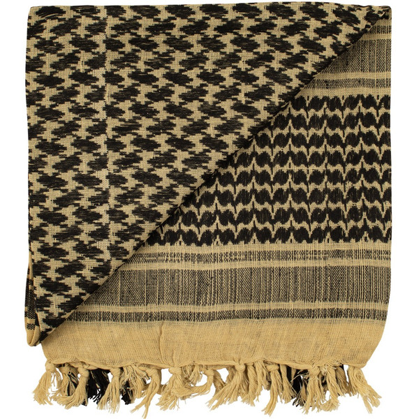 Fox Outdoor Tactical Shemagh - Coyote and Black