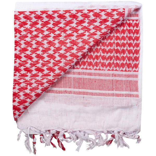 Fox Outdoor Tactical Shemagh - White and Red