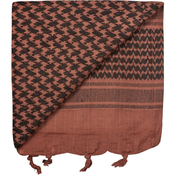 Fox Outdoor Tactical Shemagh - Chocolate and Black