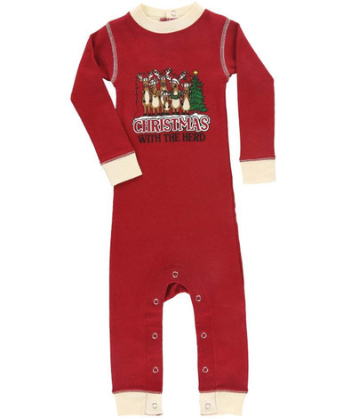 Lazy One Christmas With Herd Unionsuit